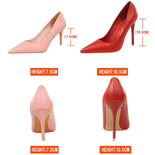 Shoes Women Pumps Fashion High Heels