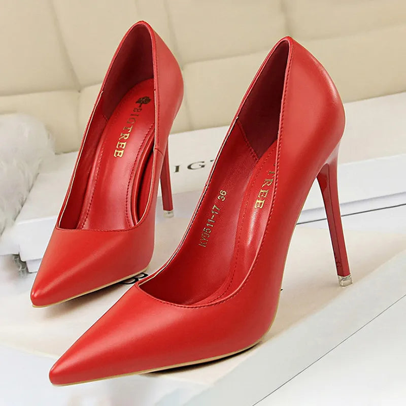Shoes Women Pumps Fashion High Heels