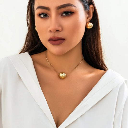 High Quality Punk Big Ball Pendant