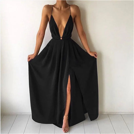 Women Boho Maxi Club Dress