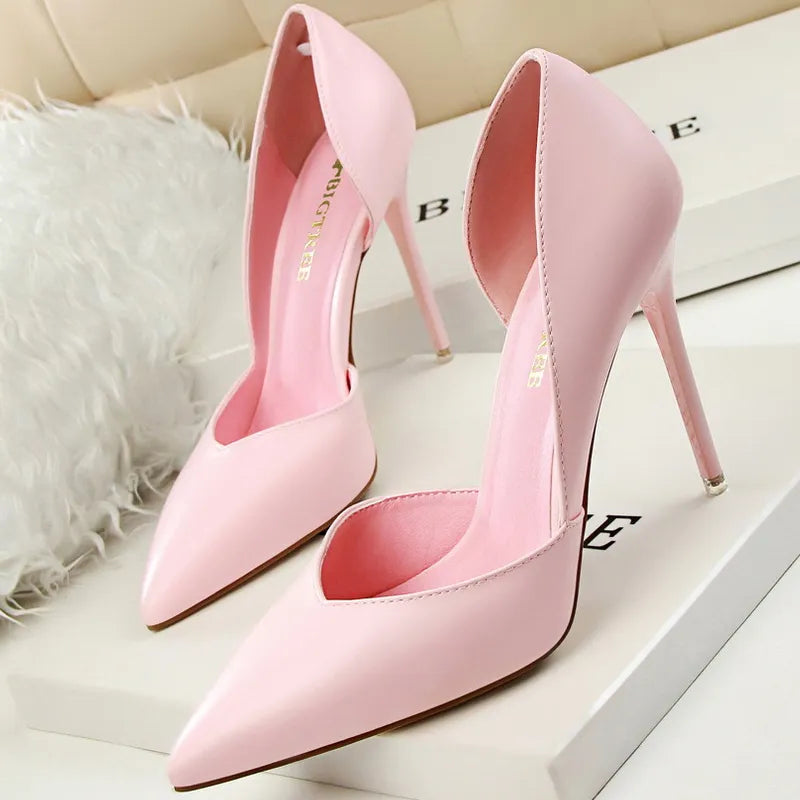 Shoes Women Pumps Fashion High Heels