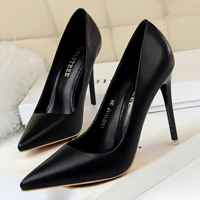 Shoes Women Pumps Fashion High Heels