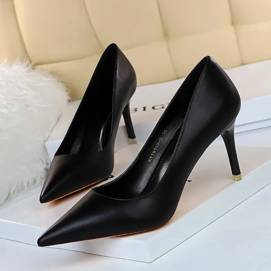 Shoes Women Pumps Fashion High Heels