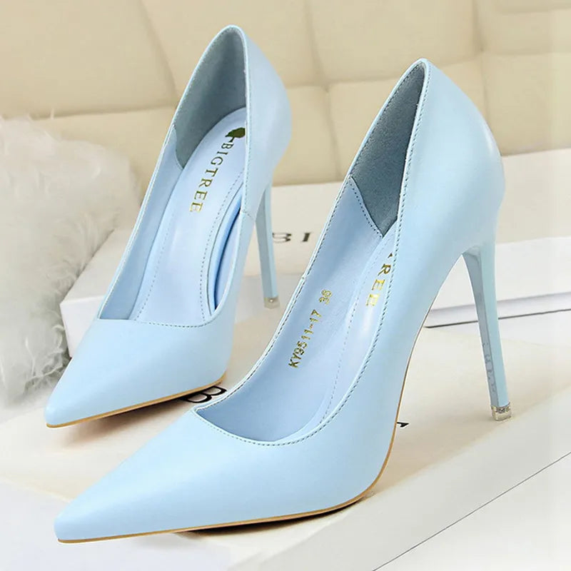 Shoes Women Pumps Fashion High Heels