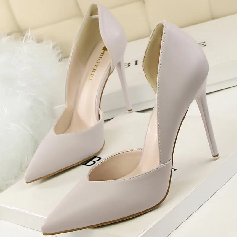 Shoes Women Pumps Fashion High Heels